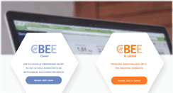 Desktop Screenshot of cbee.nl
